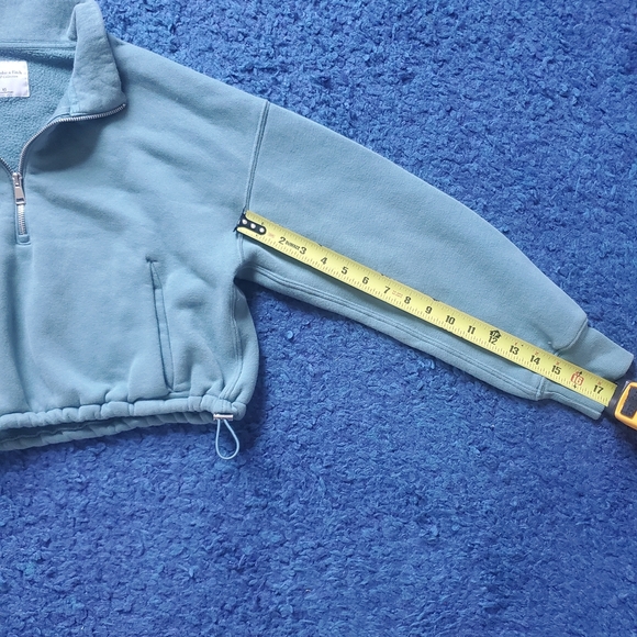 Abercrombie & Fitch Soft A&F Collection Half-Zip Cowl Sweater Size XS - Picture 5 of 8